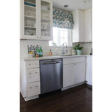 Polished Nickel and Lucite Cabinet T-Knob - Brass Cabinet Hardware 