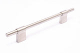 Brushed Stainless Steel "Line" Cabinet Knobs and Drawer Pulls - Forge Hardware Studio