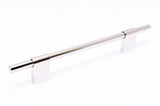 Line Polished Stainless Steel Cabinet Knobs and Drawer Pulls - Brass Cabinet Hardware 