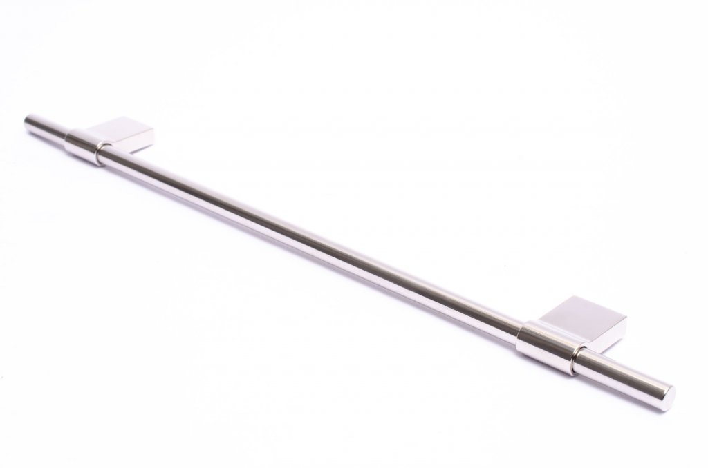 Line Polished Stainless Steel Cabinet Knobs and Drawer Pulls - Brass Cabinet Hardware 
