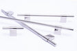 Line Polished Stainless Steel Cabinet Knobs and Drawer Pulls - Brass Cabinet Hardware 