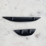 Luna Cabinet Knobs - Matte Black Drawer Pull - Cabinet Handle - Brass Cabinet Hardware 