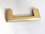 Luxe Brass Drawer Pulls in Satin Brass - Brass Cabinet Hardware 
