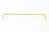 Unlacquered Polished Brass "Lumia" Cabinet Knob and  Drawer Pulls - Forge Hardware Studio